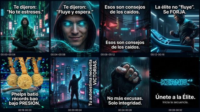 Destruye los mantras del desarrollo personal tradicional fluye, no te estreses para confrontar al usuario preparándolo para el impacto y la posterior claridad de la Frecuencia Cero